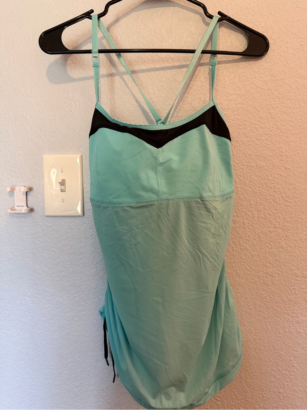 lululemon athletica Mint Green Tank with Black Trim